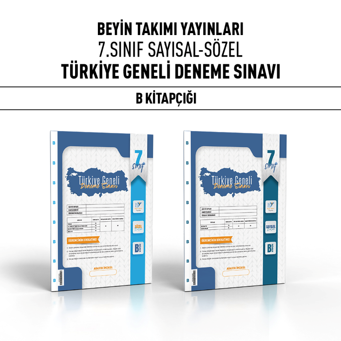 BTAKIMI 07.SINIF TÜRKİYE GENELİ SAY/SÖZ 1-B -25-26
